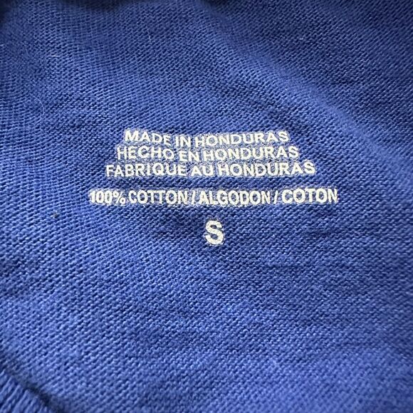 Majestic Philadelphia Phillies World Series T-Shirt Men's Small Long Sleeve Blue - Picture 5 of 8